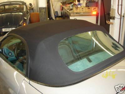 VETRO LUNOTTO GRAFFITI GRIGIO/CONVERTIBLE TOP PORSCHE 986 Boxster copertura riferimento 