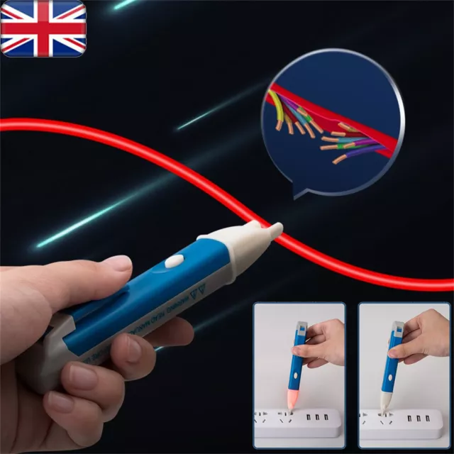 Electric Indicator 90-1000V AC Power Outlet Voltage Detector Sensor Tester Pens.