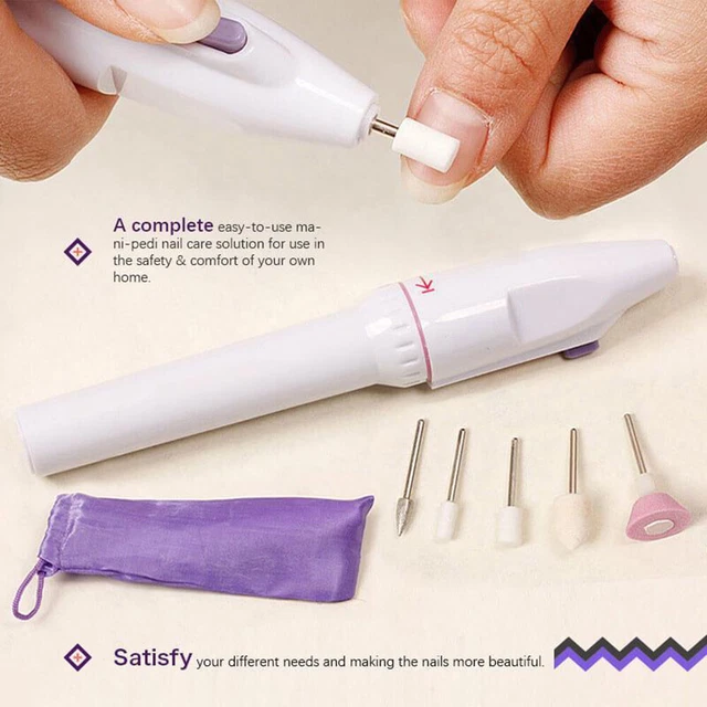 Kit per unghie elettrici Electric Nail File Manicure Machine Facile da usare