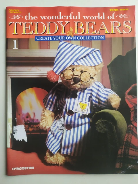 THE WONDERFUL WORLD of Teddy Bears Partworks Magazine Number 1 MAG ONLY ...