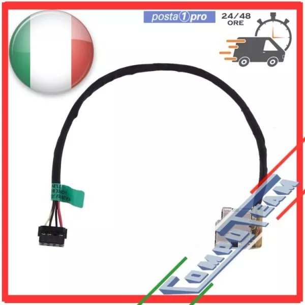 Connettore Alimentazione ricarica Notebook HP 250 260 G3 DC Power Jack 2