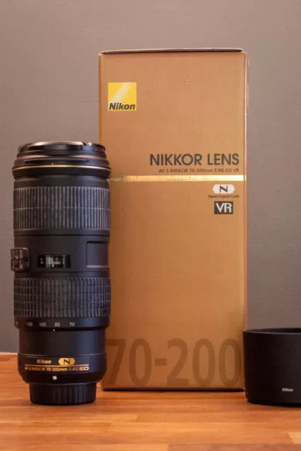 NIKON NIKKOR AF-S 70-200 mm f/4 G ED VR in OVP --- sehr guter Zustand ----