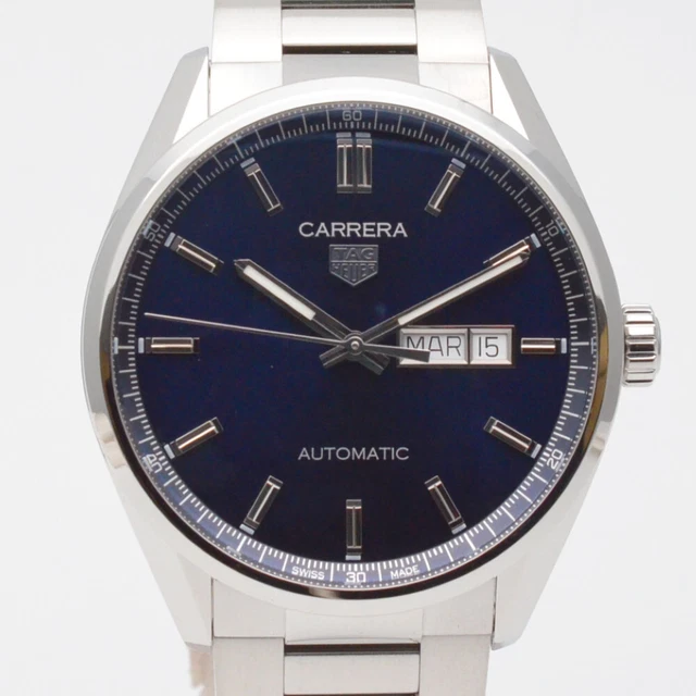 Tag Heuer Carrera Automatic Blue Sunray Orologio da uomo WBN2012.FC6502