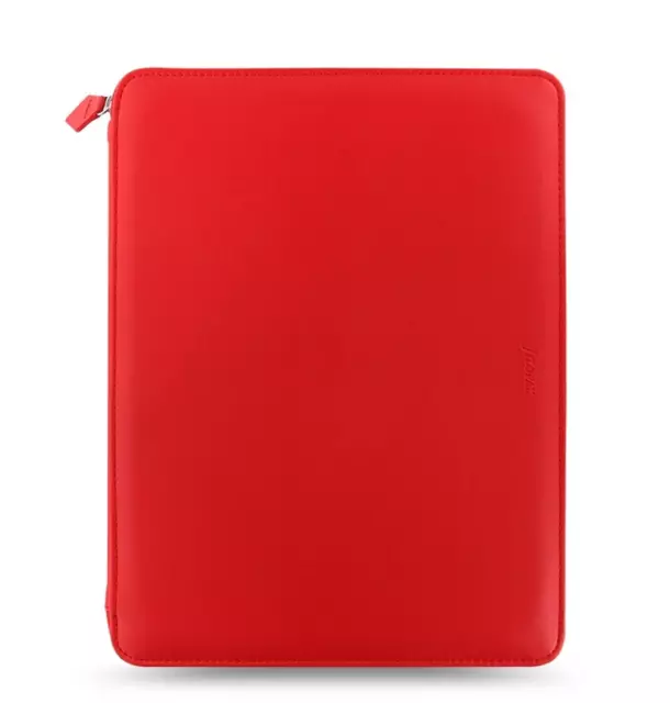 Metropol A4 Zip Folio Rosso | Filofax