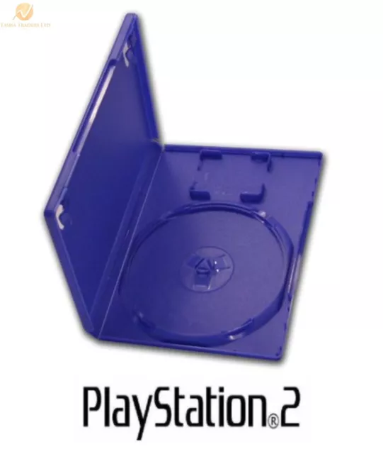 PlayStation 2 PS2 Videospielhülle Original Design Ersatz Abdeckung leer Neu Hauptquartier