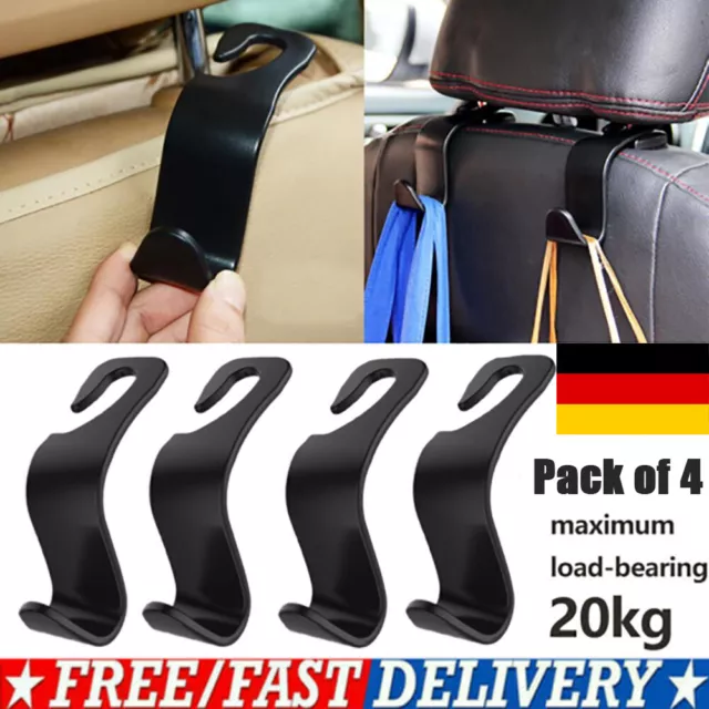 KFZ AUTO KLEIDERBÜGEL Kopfstütze Autositz Aufhänger für Hemden