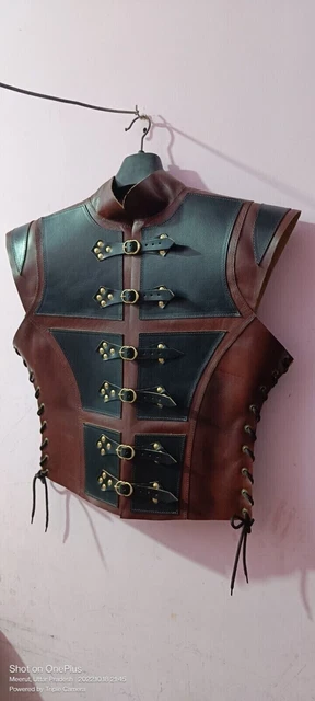 Genuine Leather Woman medieval armour re-enactment LARP SCA Armor Genuine Leather Woman medieval armour re-enactment LARP SCA Armor