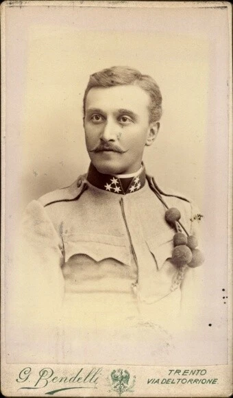 CdV Trento Südtirol, Portrait, Soldat, Zugsführer, KuK Uniform,... - 10404607