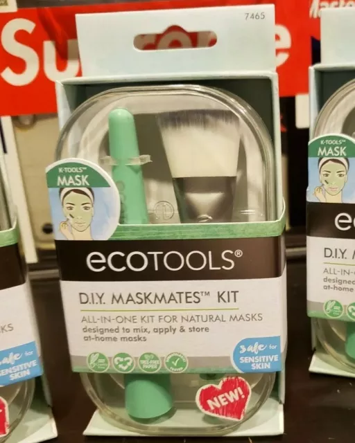 NEW EcoTools D.I.Y. MASSKMATES™ KIT All In One For Natural Facial Spa