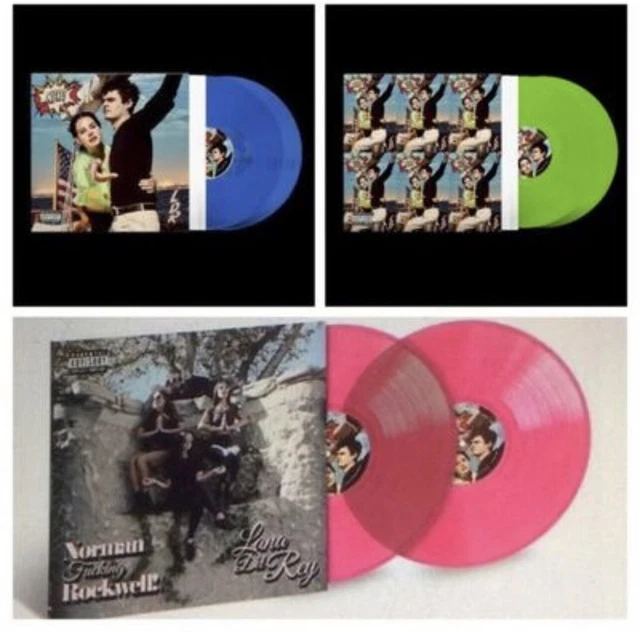 LANA DEL REY Norman Rockwell Colored Vinyl Lot 1,000.00 PicClick