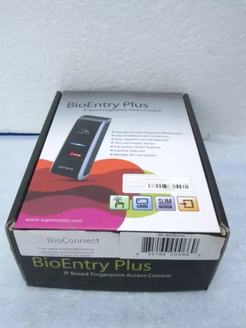 Suprema BC-BEPHOC BioEntry Plus Fingerprint Reader TCP/IP RS-485 Wiegand [CTOKT]