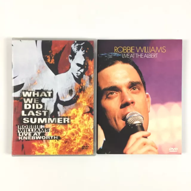 Robbie Williams Live at the Albert + What we did last summer / Lot 2 DVD