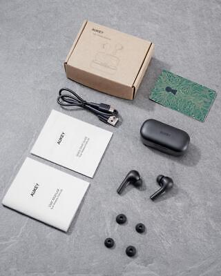 AUKEY Auriculares Bluetooth aukey ep-T20 negro Impermeable con Estuche de carga 24h 
