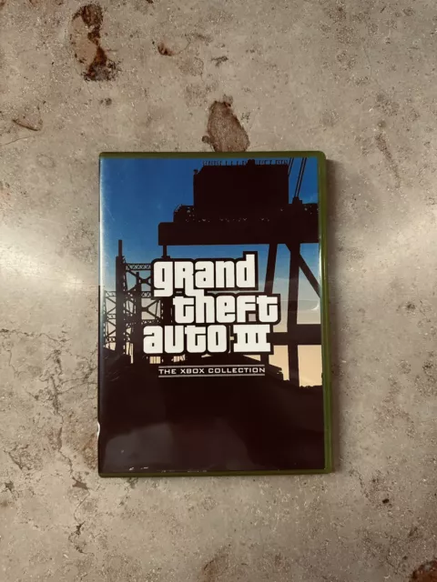 GTA Grand Theft Auto III 3 The Collection |Microsoft Xbox Classic | Vollständig