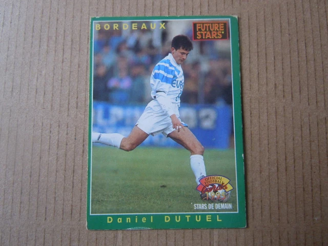 FICHE FOOTBALL ONZE MONDIAL 1994 FRANCE AS CANNES LA BOCCA KOZNIKU CROATIE