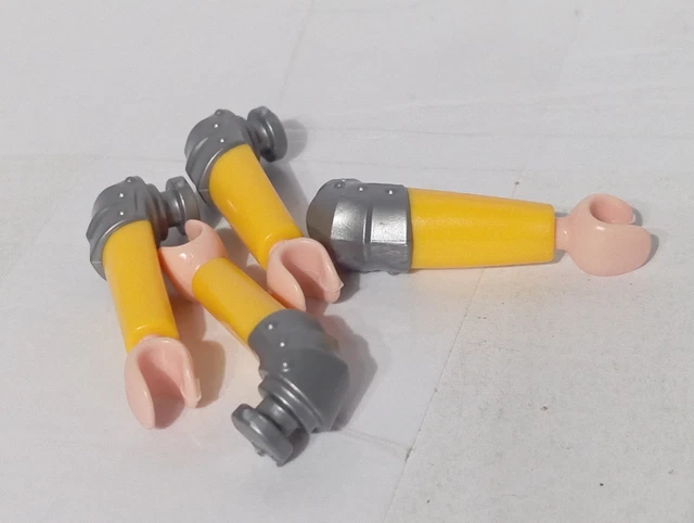 PLAYMOBIL X6 BRAS Rouges Mains Blanches Yankees Romain Cowboys Médiéval