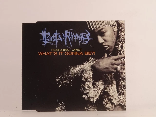 BUSTA RHYMES FT JANET WHAT'S IT GONNA BE?! (F74) 3 Track CD Single