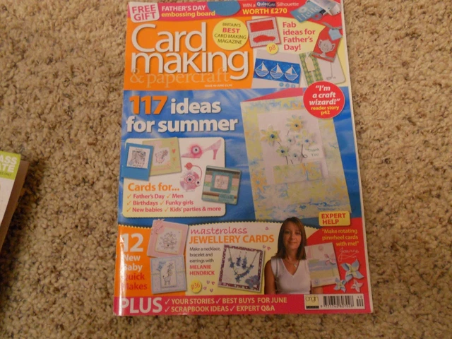 CARD MAKING & Papercraft Magazine Issue 40 £1.95 - PicClick UK