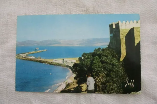 Cpsm Afrique Maroc Tanger La Rade Vue De La Kasbah