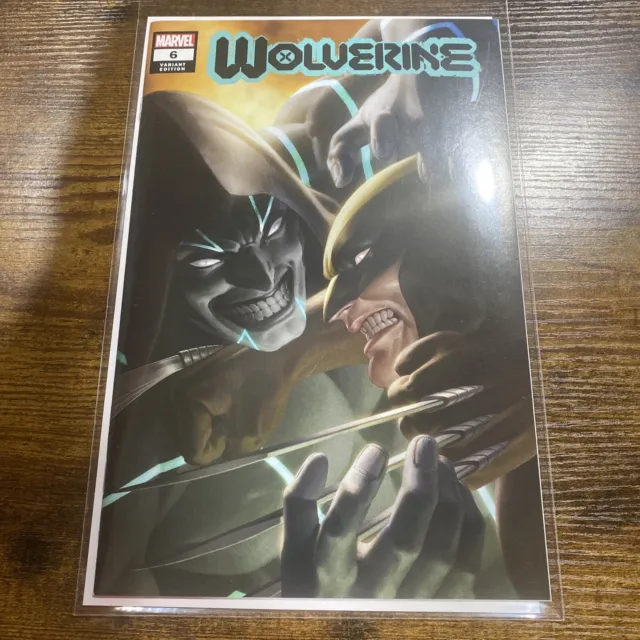 Wolverine #6 * NM+ * Junggeun Yoon 2nd Print Homage Trade Variant LTD to 500 🔥