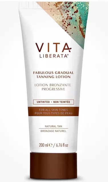 Vita Liberata Untinted Fabulous Gradual Tanning Lotion 200ml