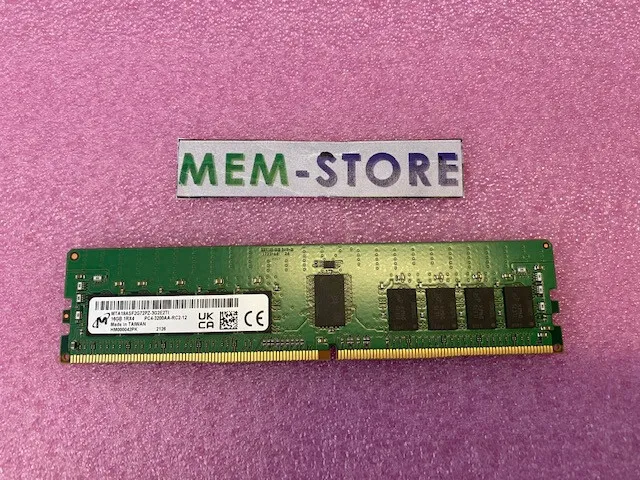 P06029-B21 Compatible 16GB 1Rx4 DDR4-3200 RDIMM Memory HPE Gen10 Plus