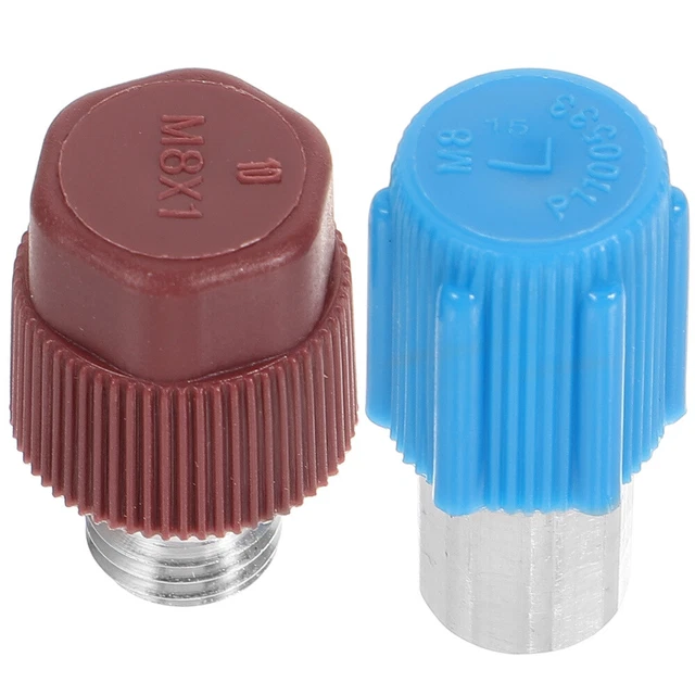 1 Pair Refrigeration Hose Adapter Refrigerant Split Fitting Hose Adapter