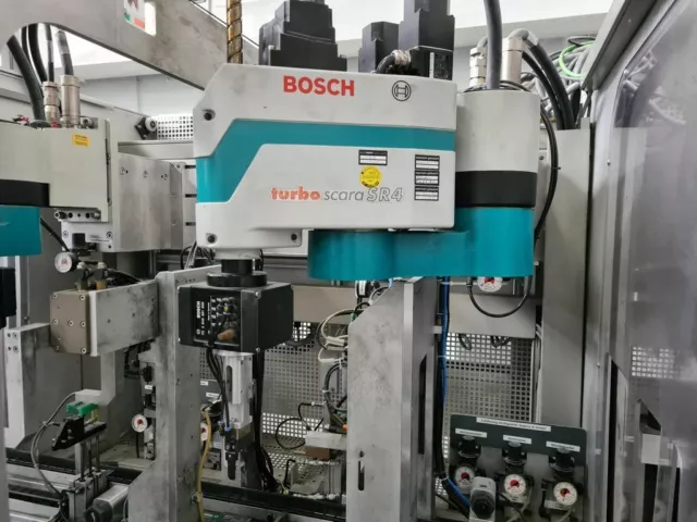 Bosch Turbo Scara SR4 Roboter + Steuerung Rexroth MA4/200-7301-M + RH04.0S
