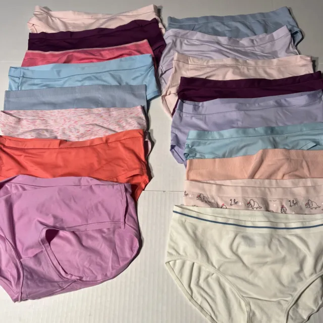 Cat and Jack All in Motion Girls Assorted Panty Bundle Size XL (14-16)