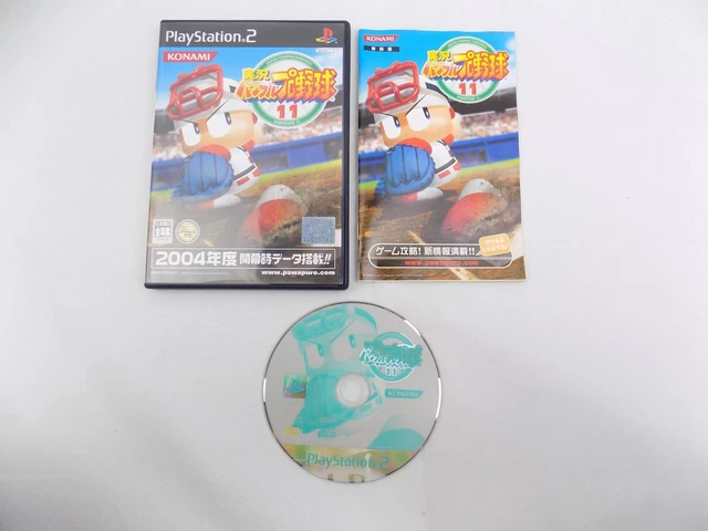 Mint Disc Playstation 2 Ps2 Jikkyou Powerful Pro Yakyuu 11 NTSC-J Japan - Inc...