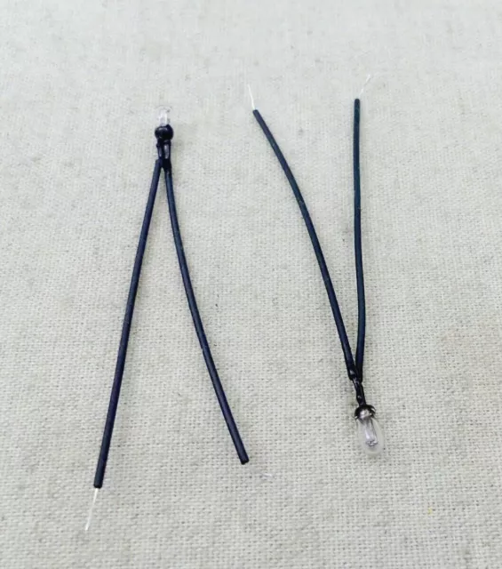 lot de 2 Mini Ampoules 3 mm Ho Slot Car compatibles AFX, Aurora, Tyco, TCR  etc