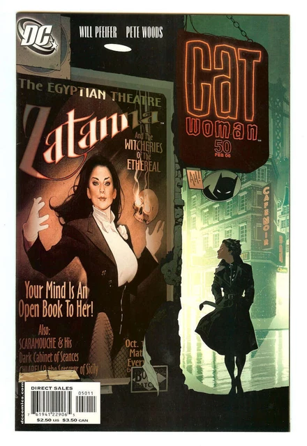 Catwoman Vol 3 #50 9.2 // Adam Hughes Cover Dc Comics 2006