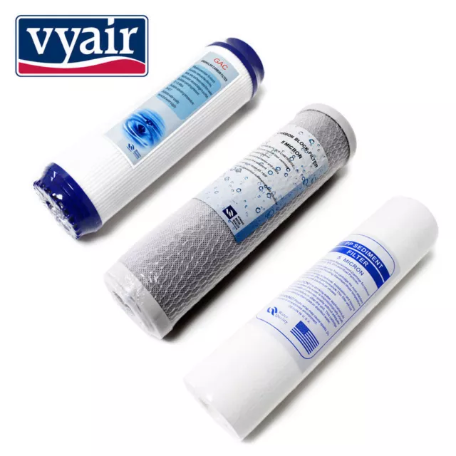Vyair Replacement Water Filter Set for RO 200 Reverse Osmosis System