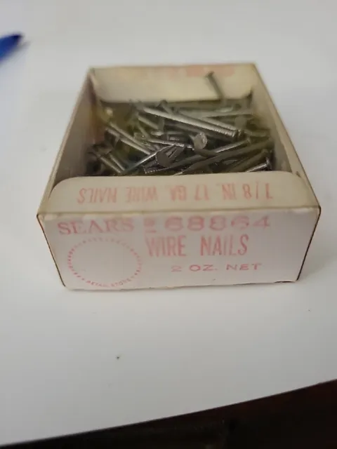 Vintage Sears Wire Nails 68864 3