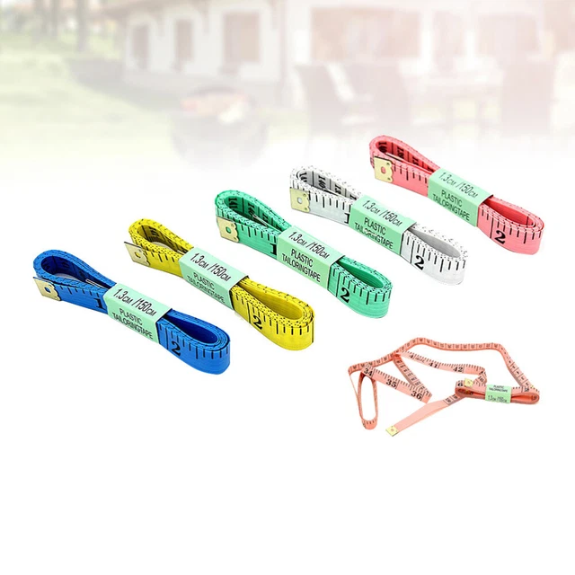 24 Pcs Tailor Sewing Ruler Measure Roll Ruler Plastigauge Tape Measure