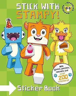 Stampy Cat: Stick with Stampy! (Sticker Activity Book) by Joseph Garrett ...