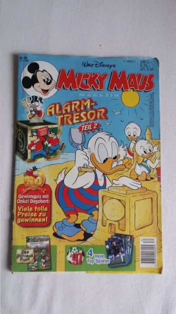 Micky Maus Heft mit Beilage Nr.30 vom 17.07.1997