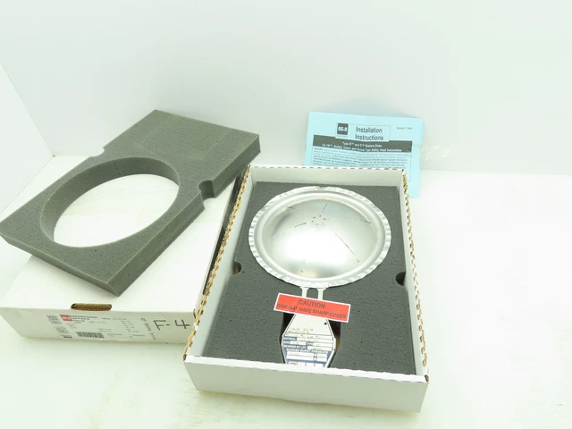 BS&B Safety Systems 1136220. Rupture Disk 6" Type DV 15 psi(G) @ 72°F