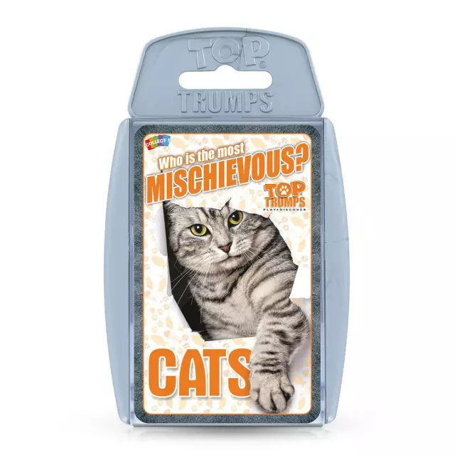 Cats Top Trumps Card Game