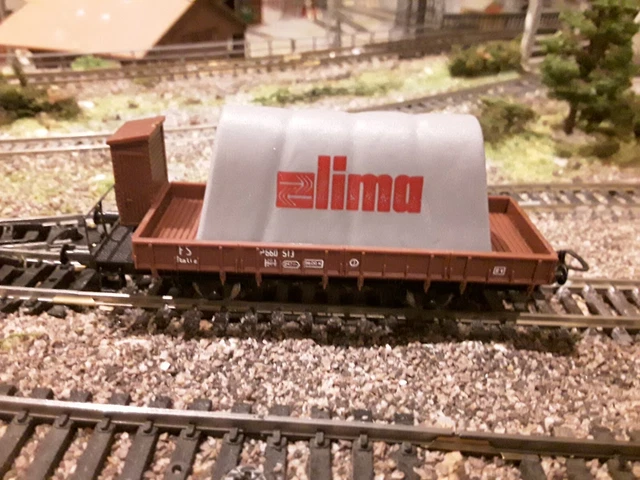 Lima HO - Lot De Wagons De Marchandises - Complet En Boîte D'origine - Occasion