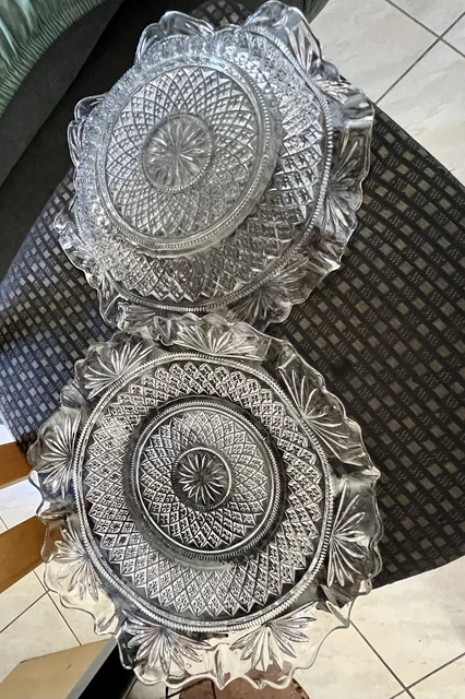 Coupe à fruits en métal argenté 1925