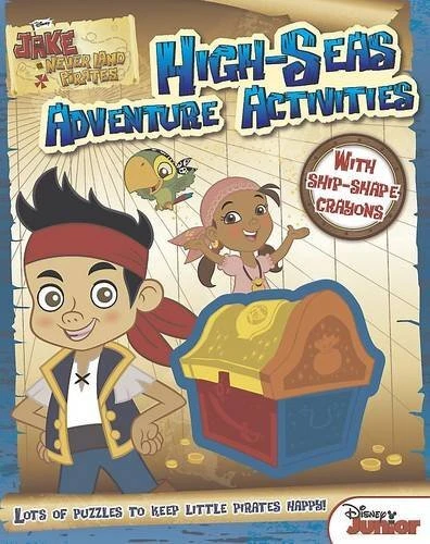Jake Jr. Book DISNEY JUNIOR JAKE and the Never Land Pirates High-Seas Adventure ...