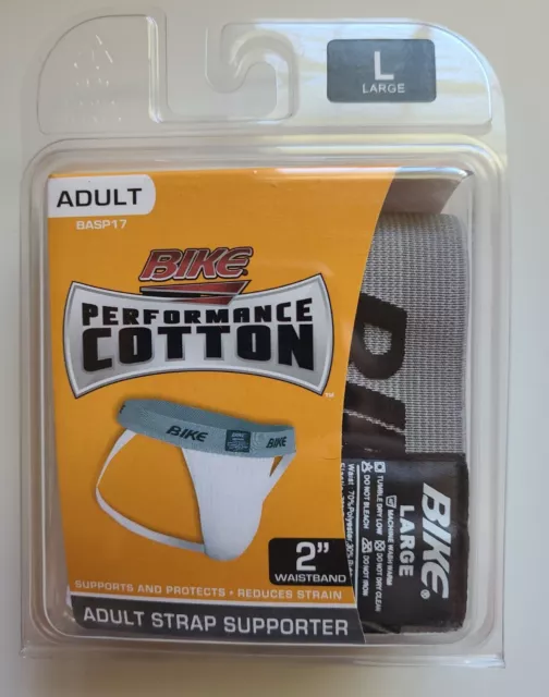 Bike Athletic Adult Jockstrap Cup Groin Crotch Protective Supporter One  Size New