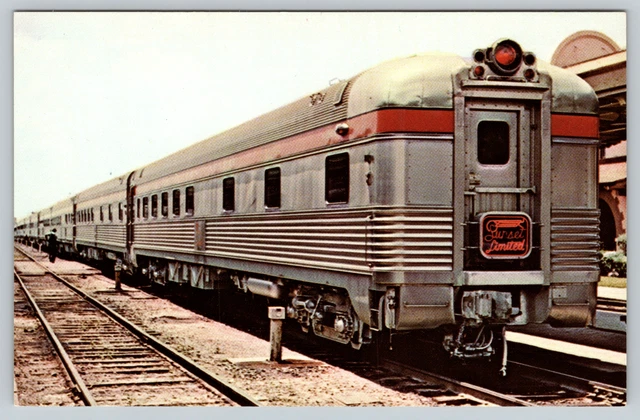 SOUTHERN PACIFIC RAILROAD Sunset Route c1950s Locomotive Train Postcard