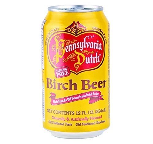 Pennsylvania Dutch Birch Beer 12 Oz. Cans 24 Pack