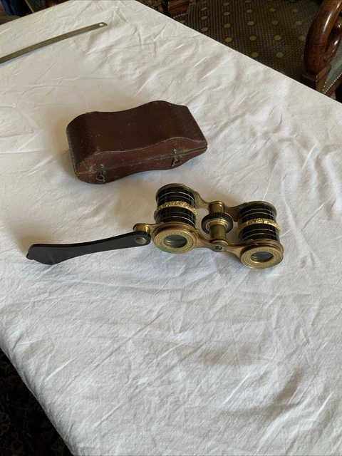 Rare Jumelles De Théâtre Anciennes – Pour Pièces Ou Restauration (ne Fonctionne Pas)