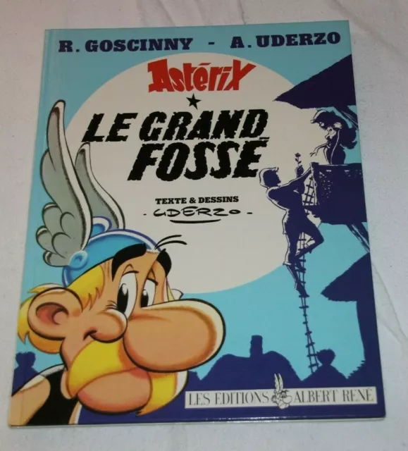 Asterix Le Grand Fosse Les Editions Albert Rene, Hardcover 1980 TOP Französisch