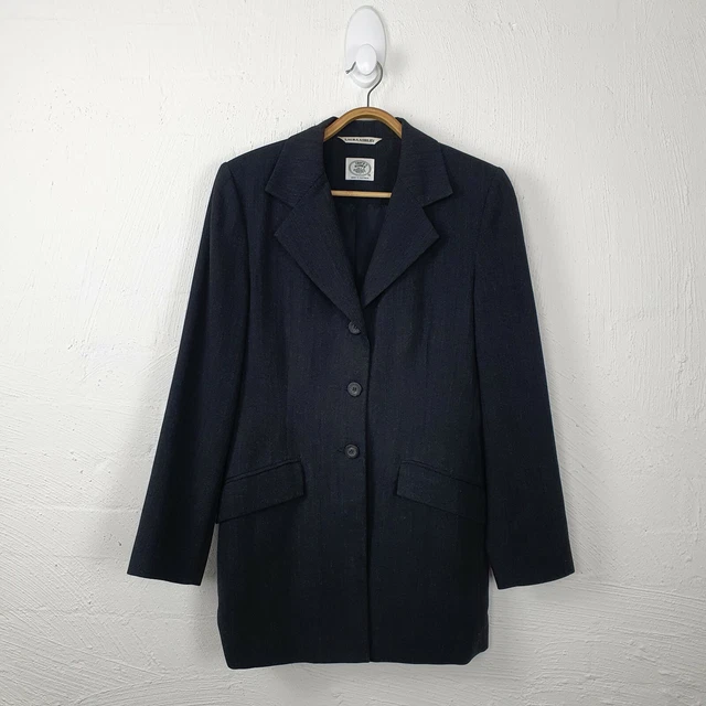 Veste Femme Polaire - Taille M - Gris Charbon - Mélange Laine - Neuf Sans étiquettes