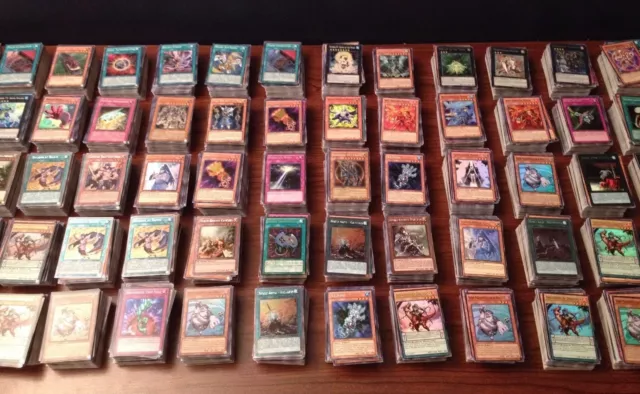 1000 Yugioh Cards Ultimate Lot Yu-Gi-Oh! Collection With 50 Holo Foils & Rares!!