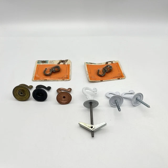 Vintage Ceiling Hooks Hanging Plant Swag Light Bird Cage & 2 Universal Swivel